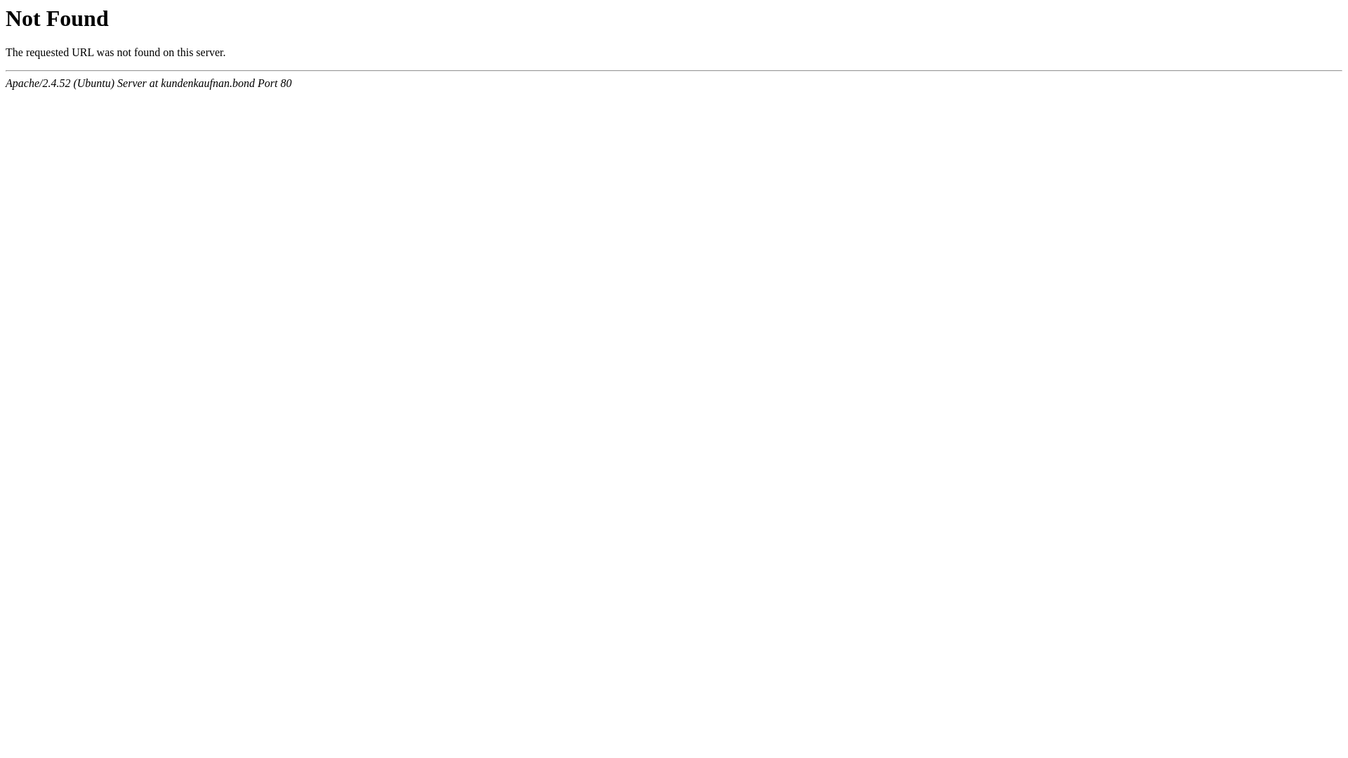 website screenshot of https://kundenkaufnan.bond/