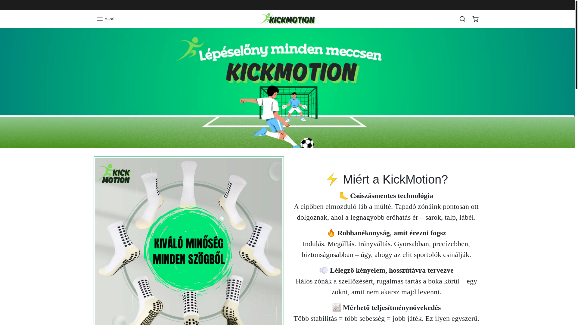 website screenshot of https://mykickmotion.com/
