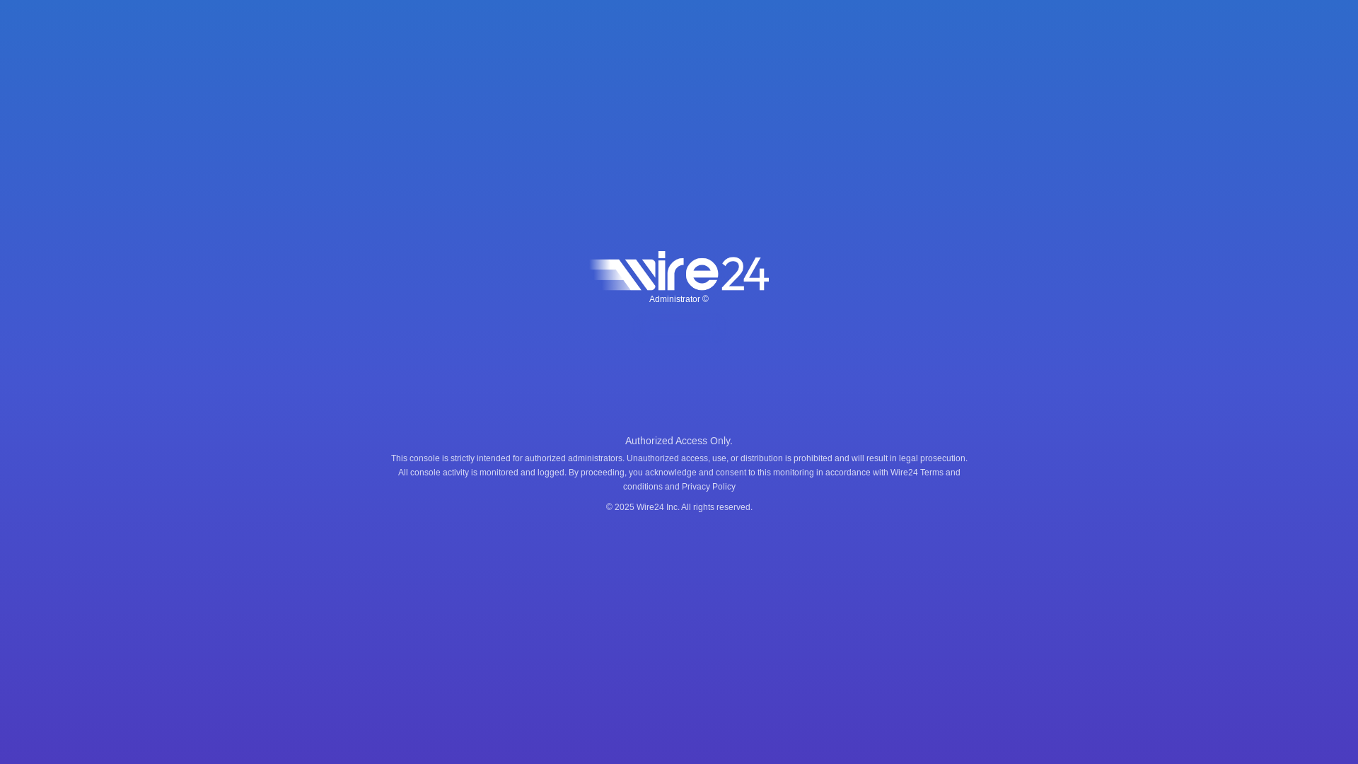 website screenshot of https://wire24-dashboard.pages.dev/
