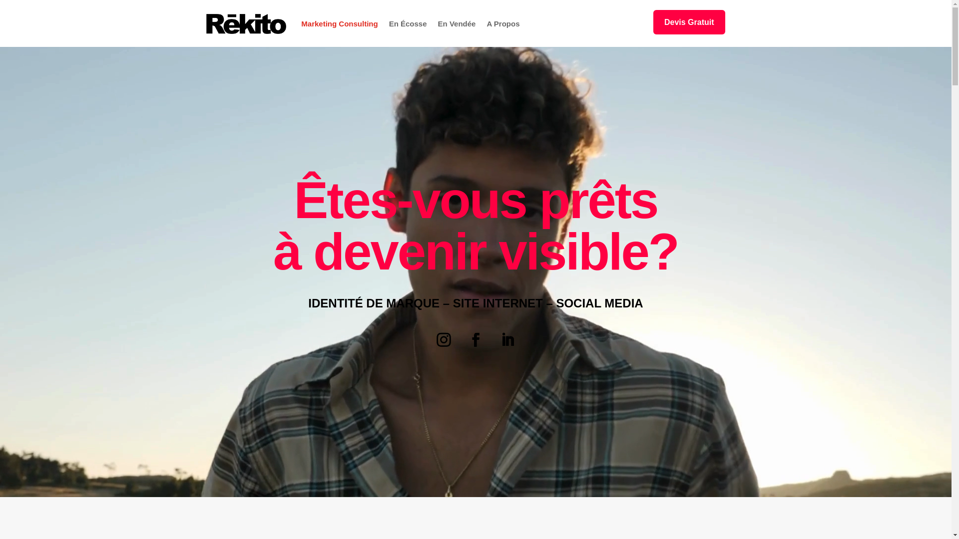 website screenshot of https://rekito.fr/