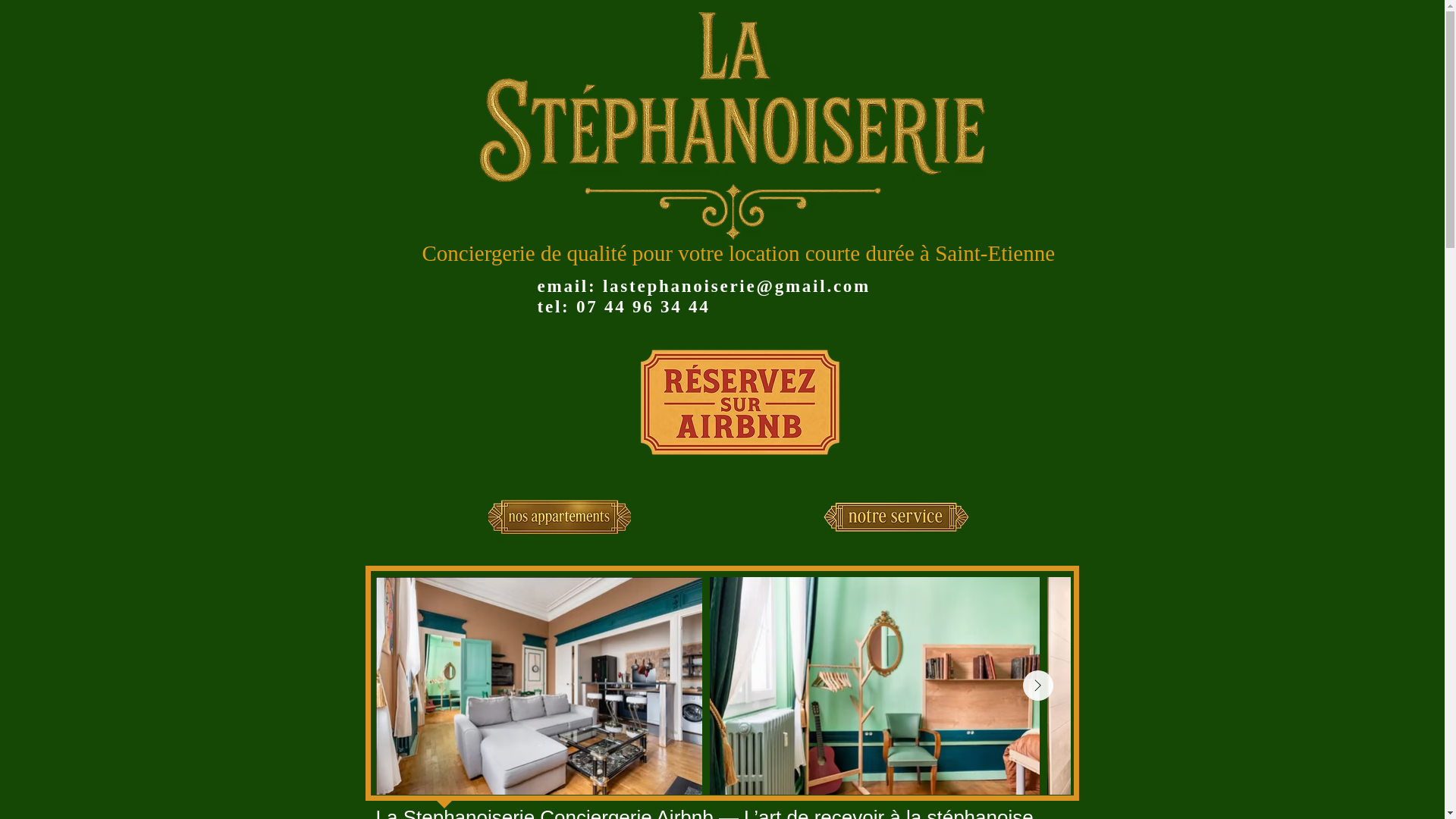website screenshot of https://lastephanoiserie.fr/