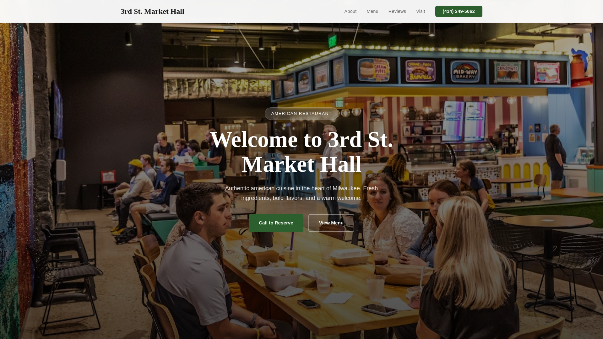 website screenshot of https://3rd-st-market-hall.pages.dev/