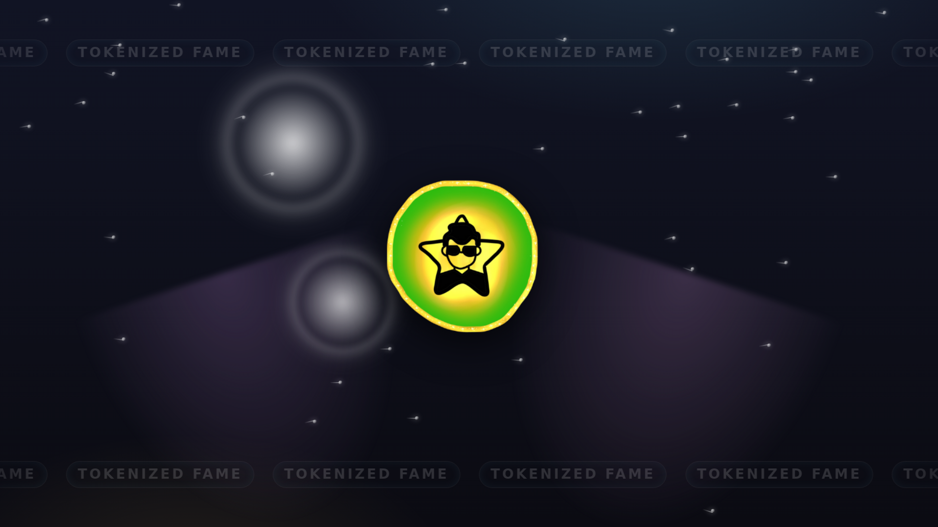 website screenshot of https://tokenizedfame.fun/