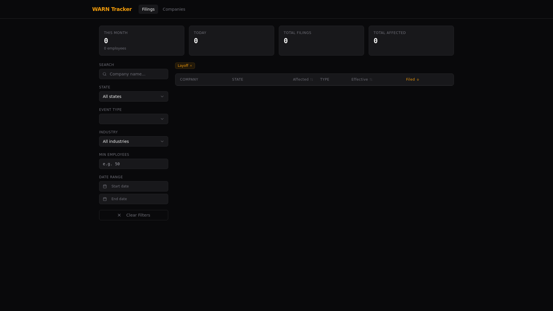 website screenshot of https://warn-watch.pages.dev/