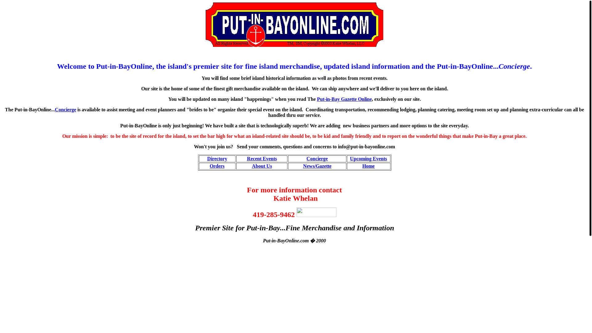 website screenshot of https://put-in-bayonline.pages.dev/
