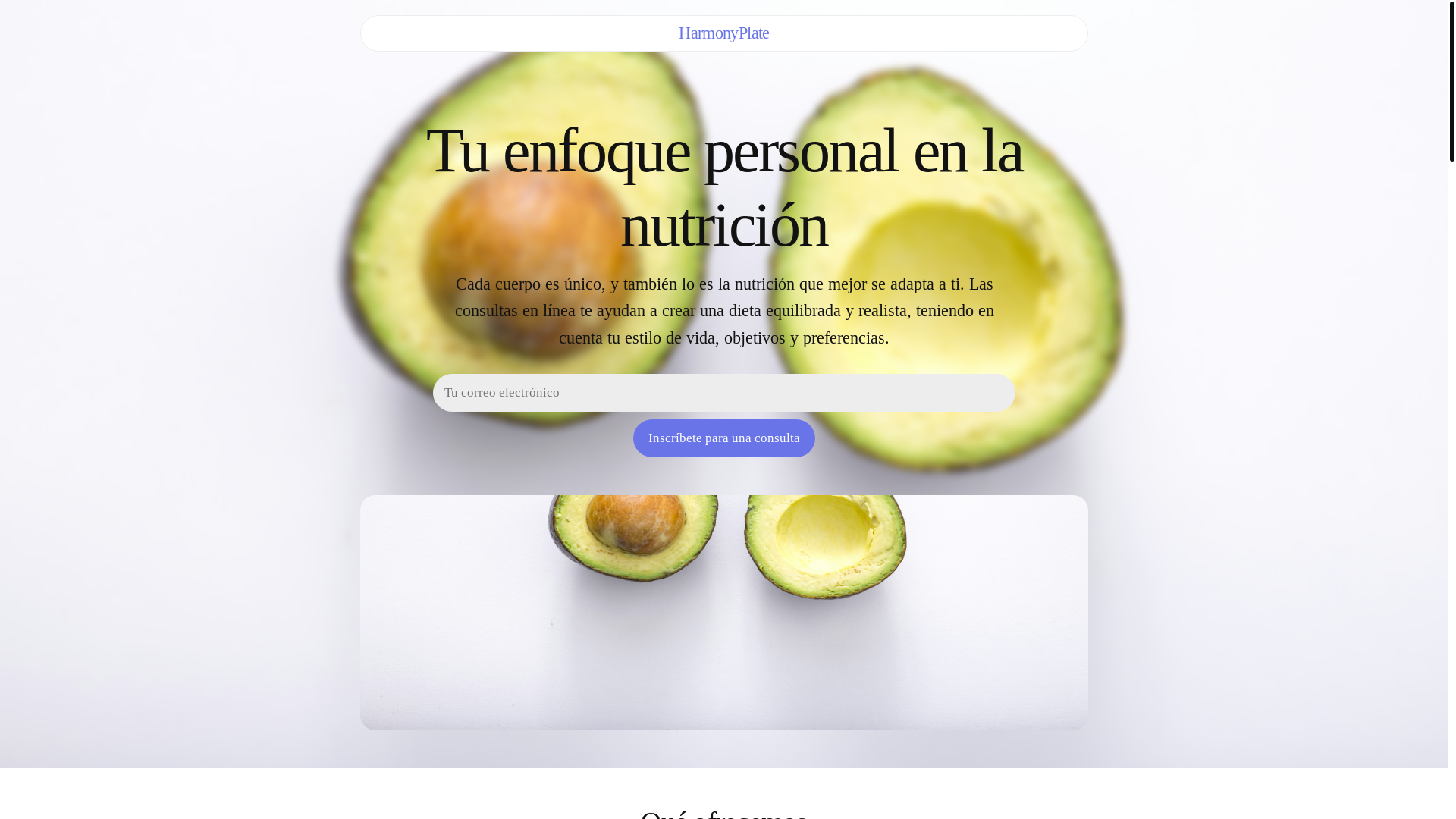website screenshot of https://harmonyplatepro.info/