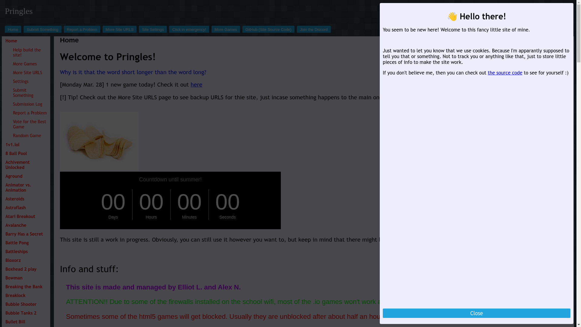 website screenshot of https://jakescoollittlegithubsite.pages.dev/