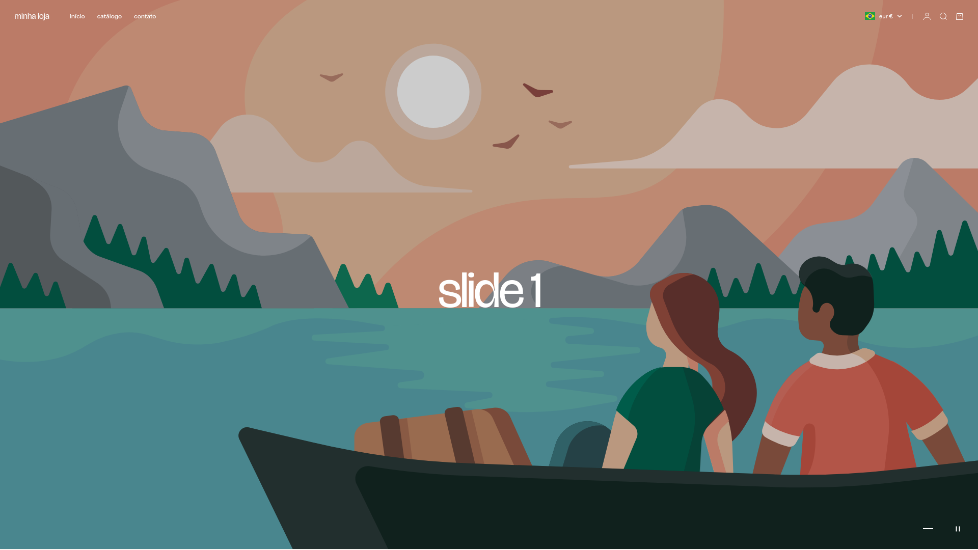 website screenshot of https://solviroshop.com/