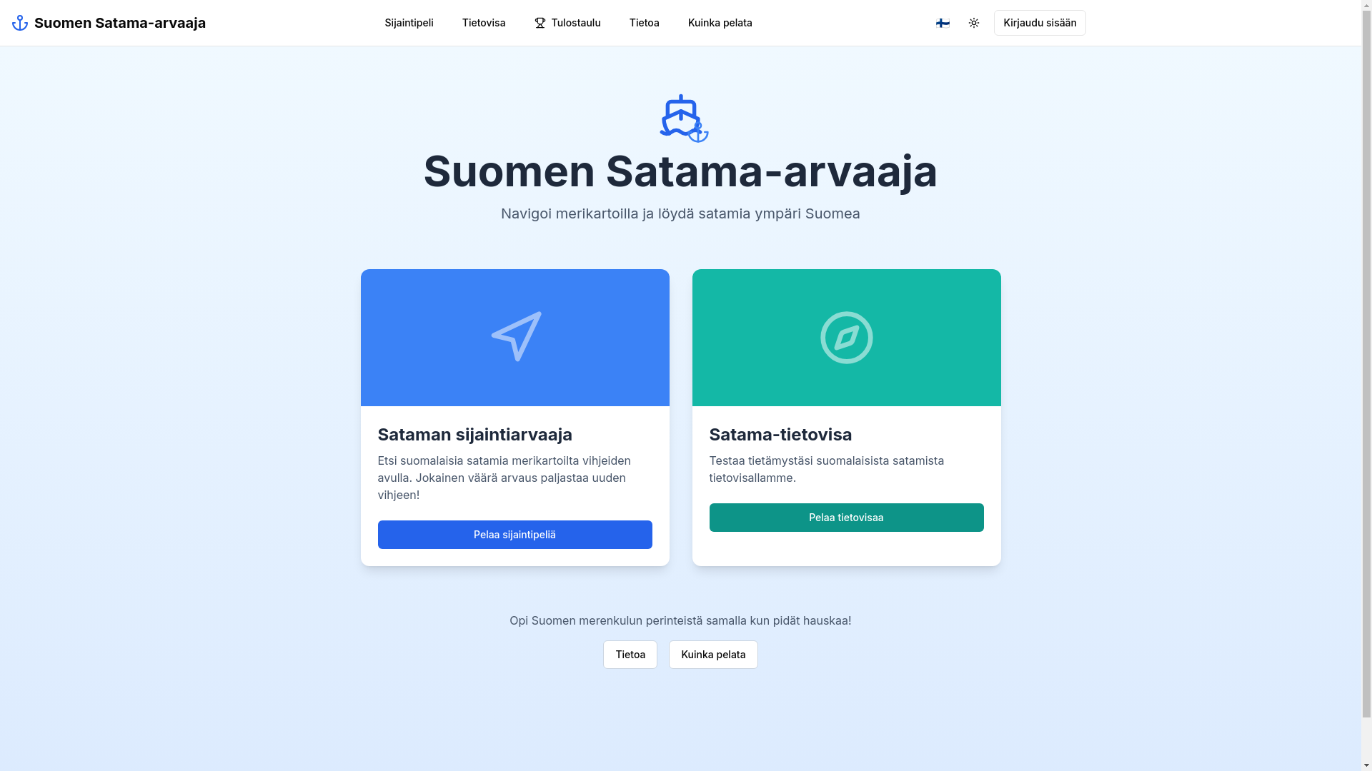 website screenshot of https://harborguessr.pages.dev/