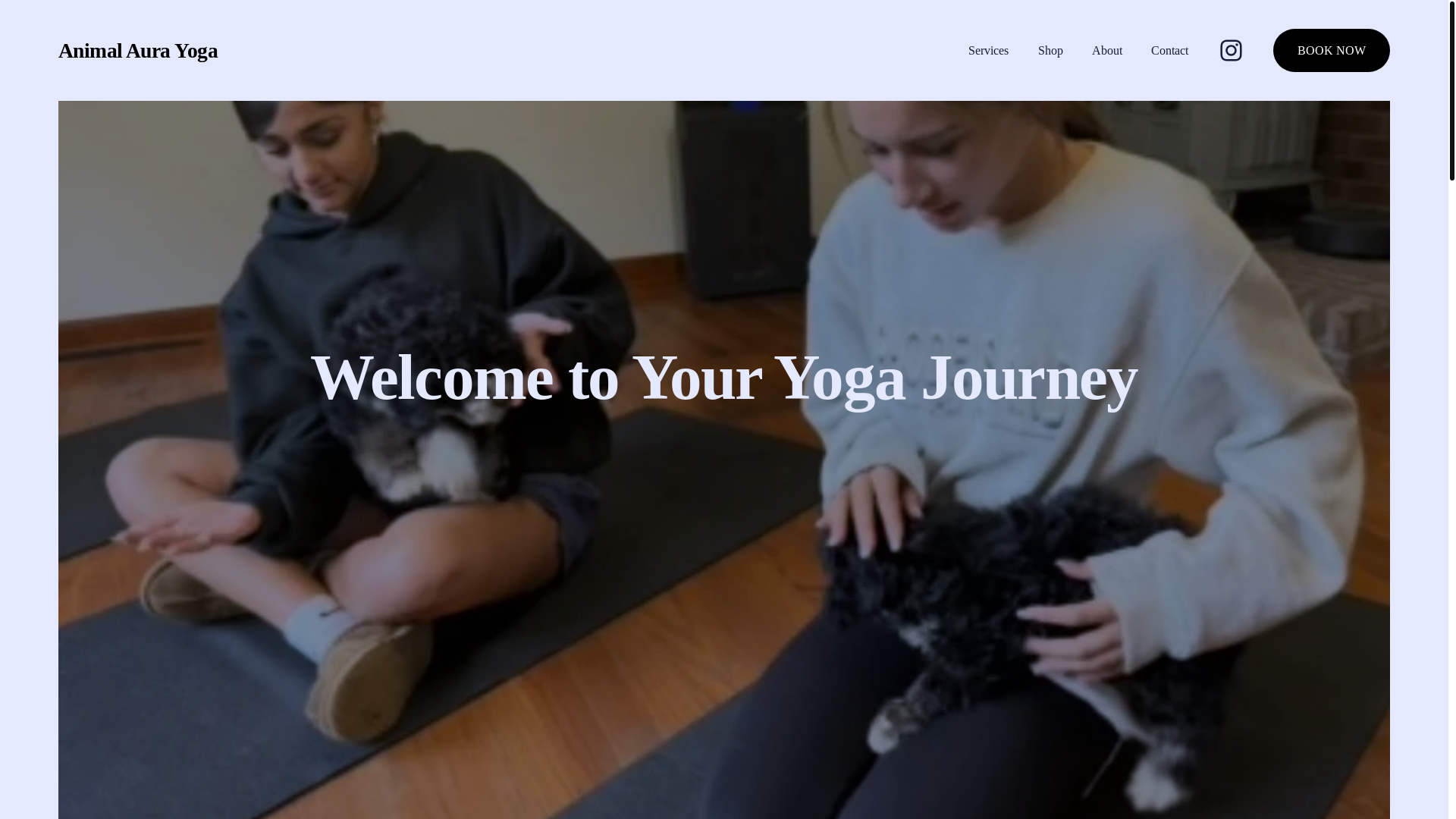 website screenshot of https://animalaurallc.com/