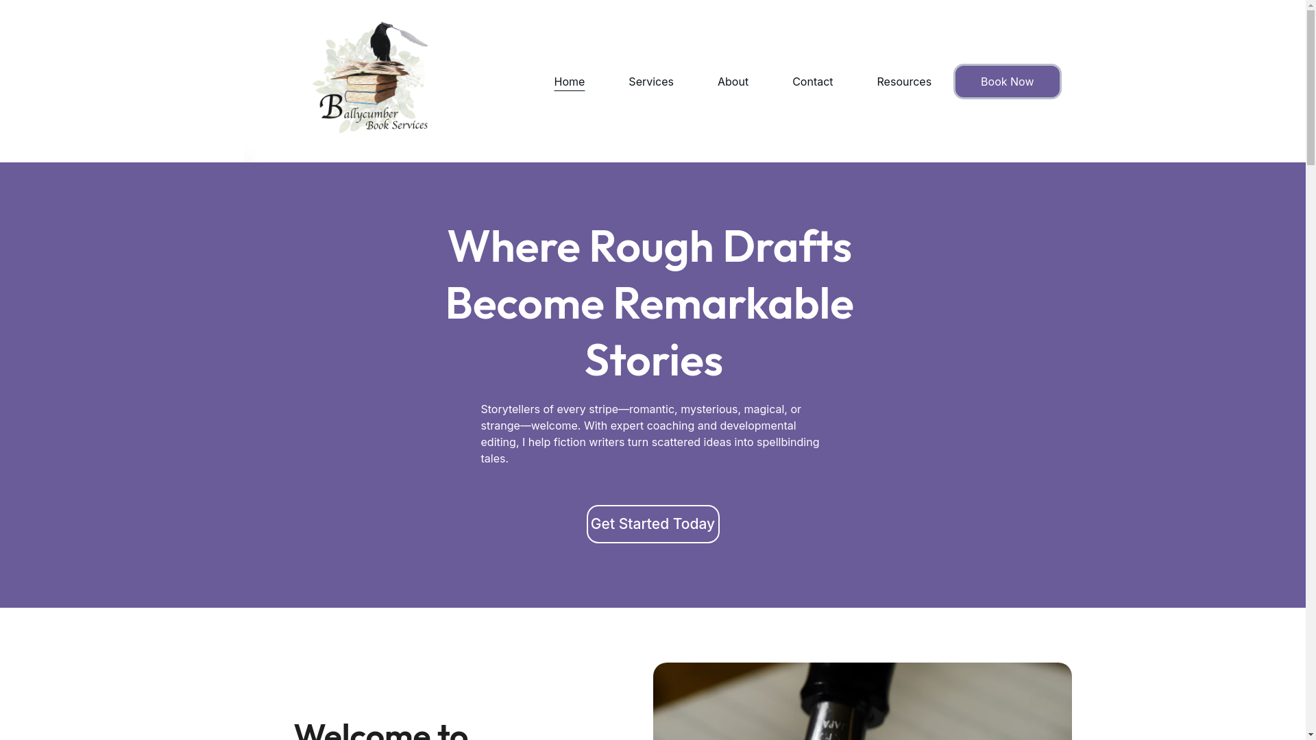 website screenshot of https://thethornfieldedit.com/