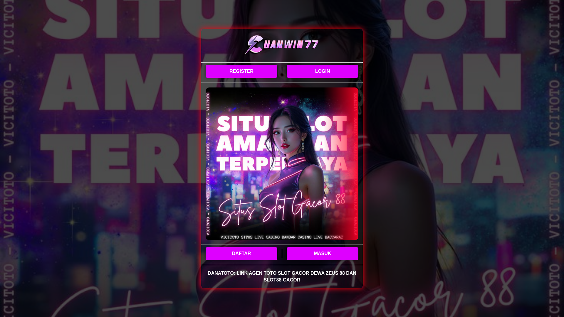 website screenshot of https://danatotorelawanjurnal.pages.dev/