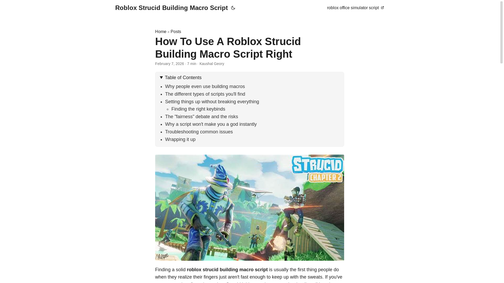 website screenshot of https://roblox-strucid-building-macro-script.pages.dev/