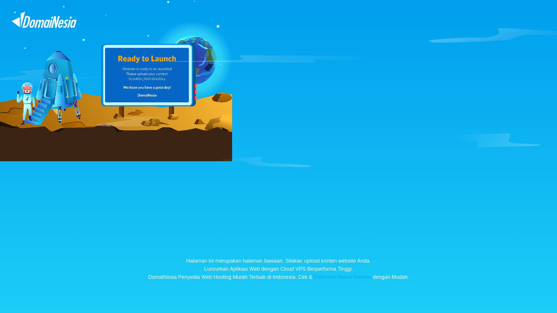 website screenshot of https://vespastore.my.id/