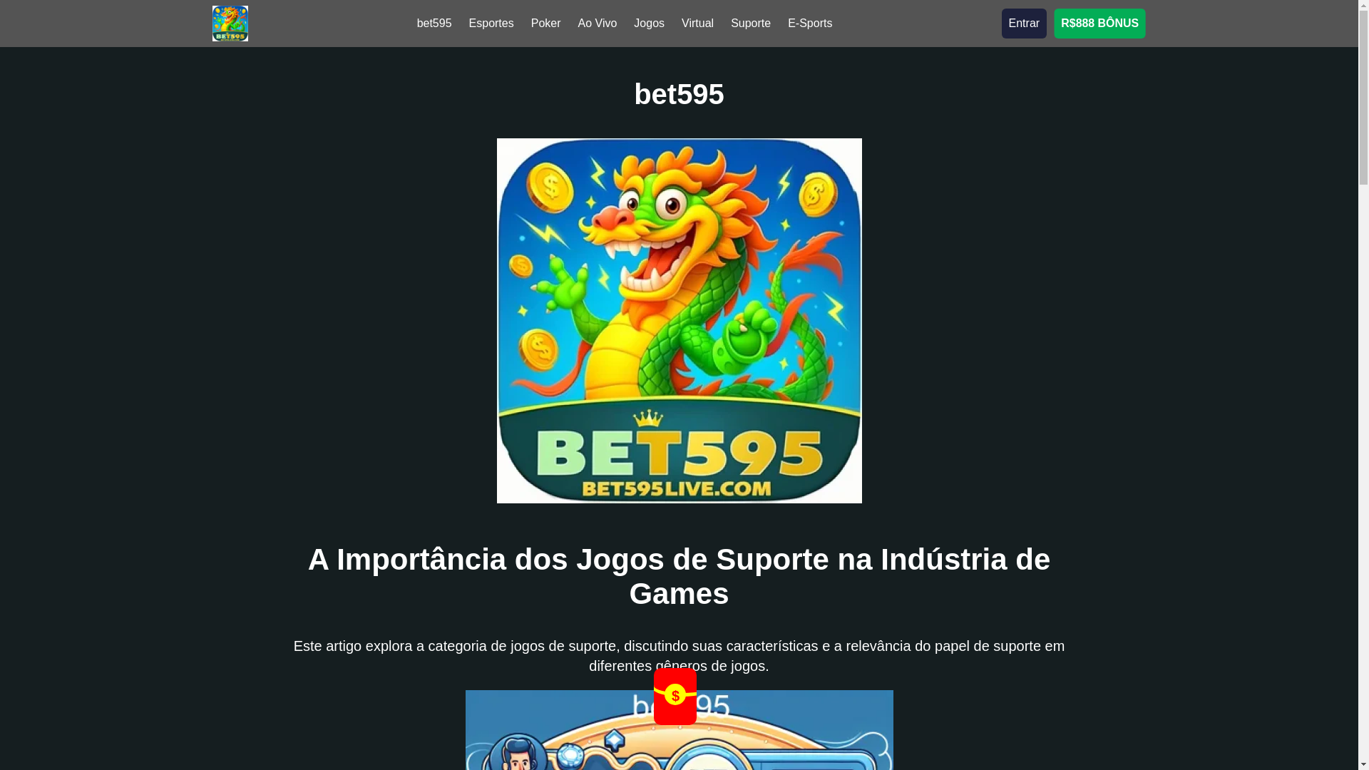 website screenshot of https://bet595live.com/