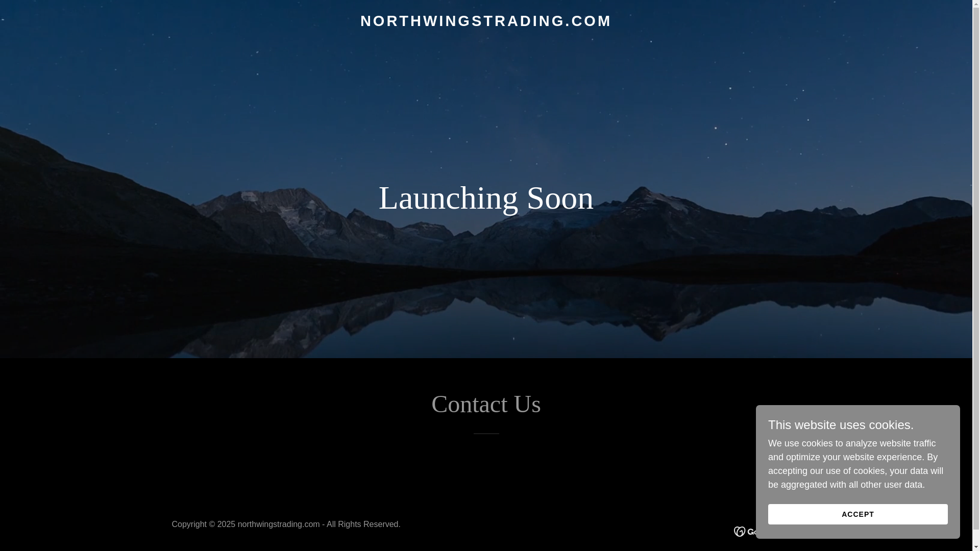 website screenshot of https://northwingstrading.com/