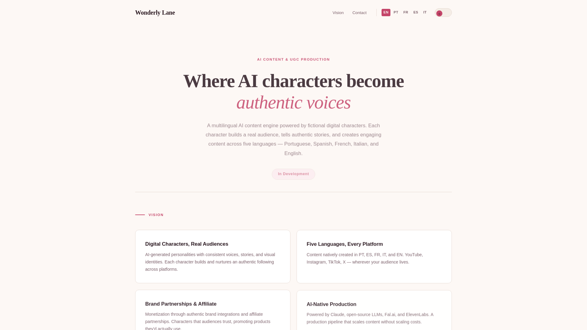 website screenshot of https://website-c1v.pages.dev/