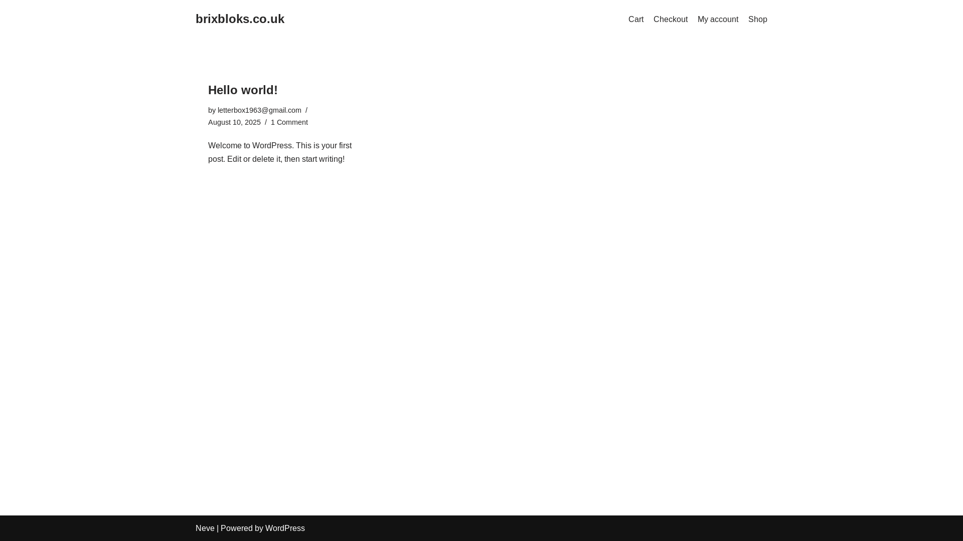 website screenshot of https://brixbloks.com/