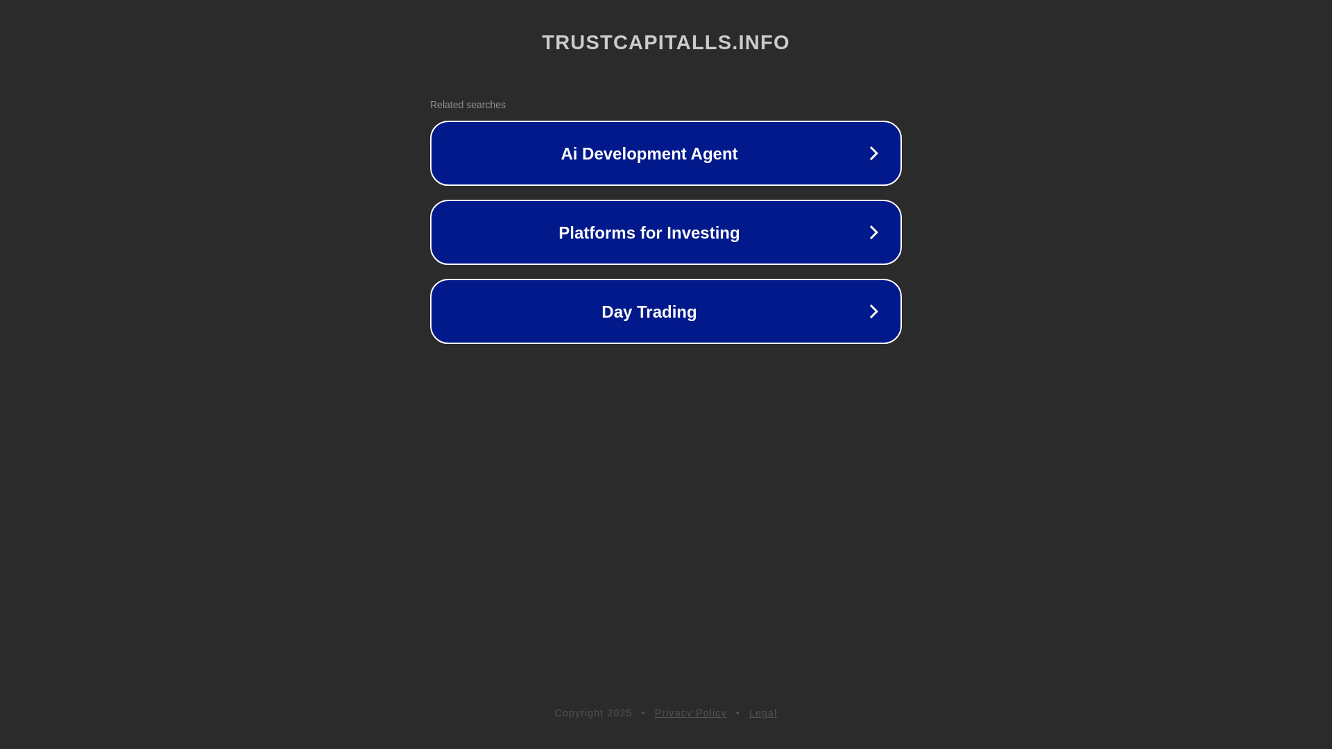 website screenshot of https://trustcapitalls.info/