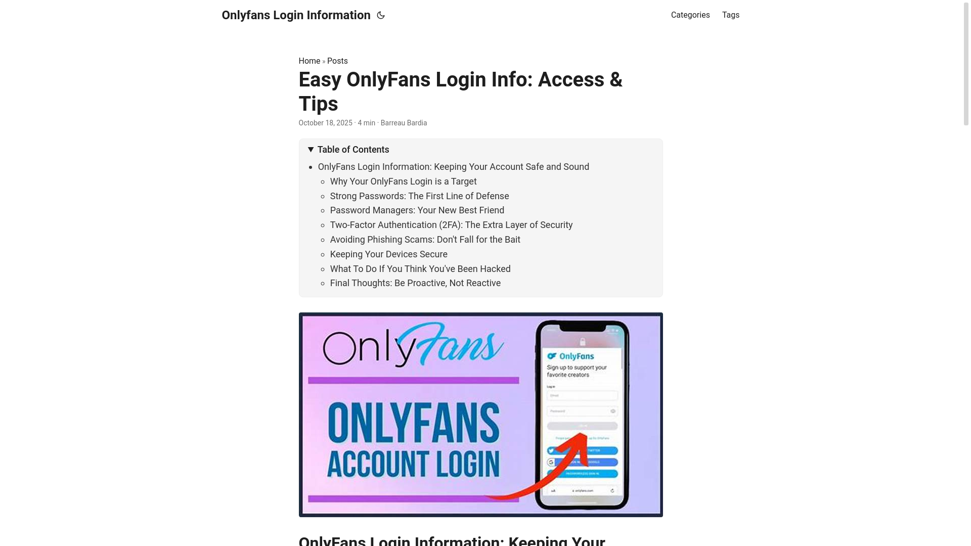 website screenshot of https://onlyfans-login-information.pages.dev/