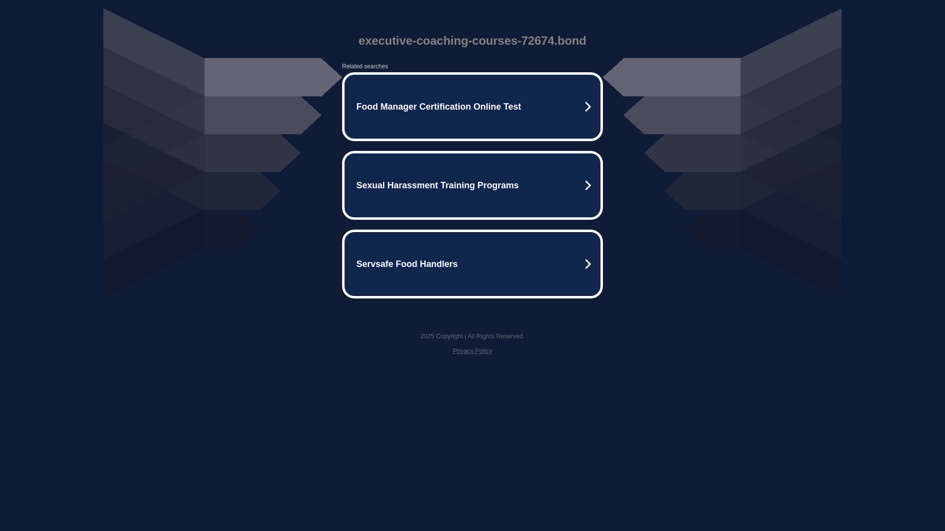 website screenshot of https://executive-coaching-courses-72674.bond/