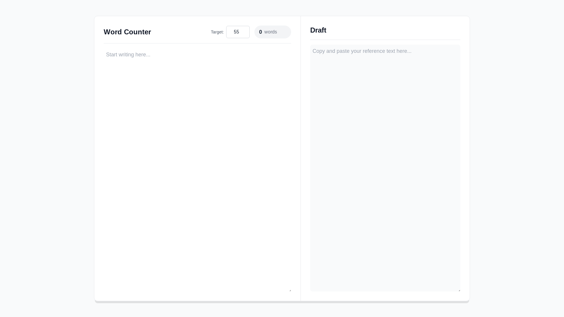 website screenshot of https://word-counter-tool.pages.dev/