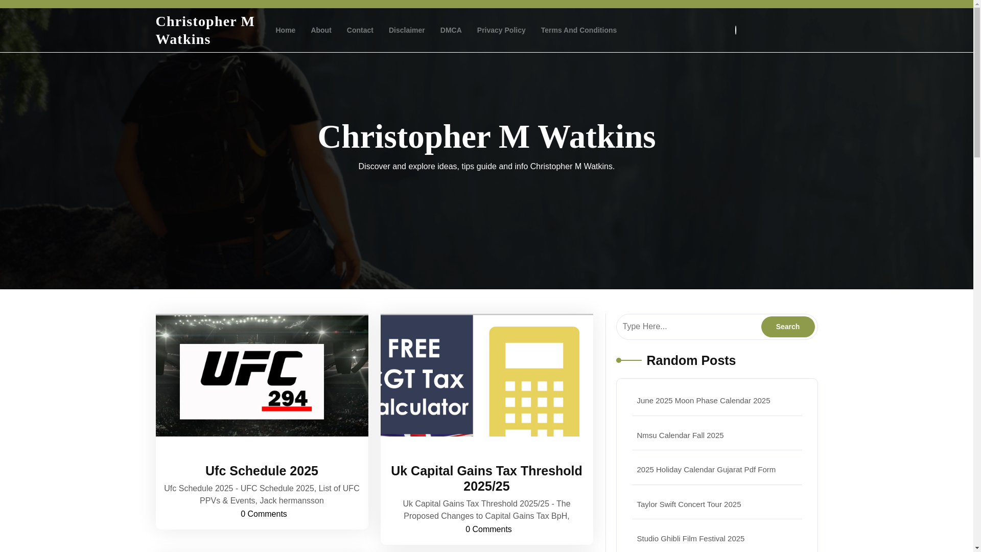 website screenshot of https://christophermwatkinsm.pages.dev/