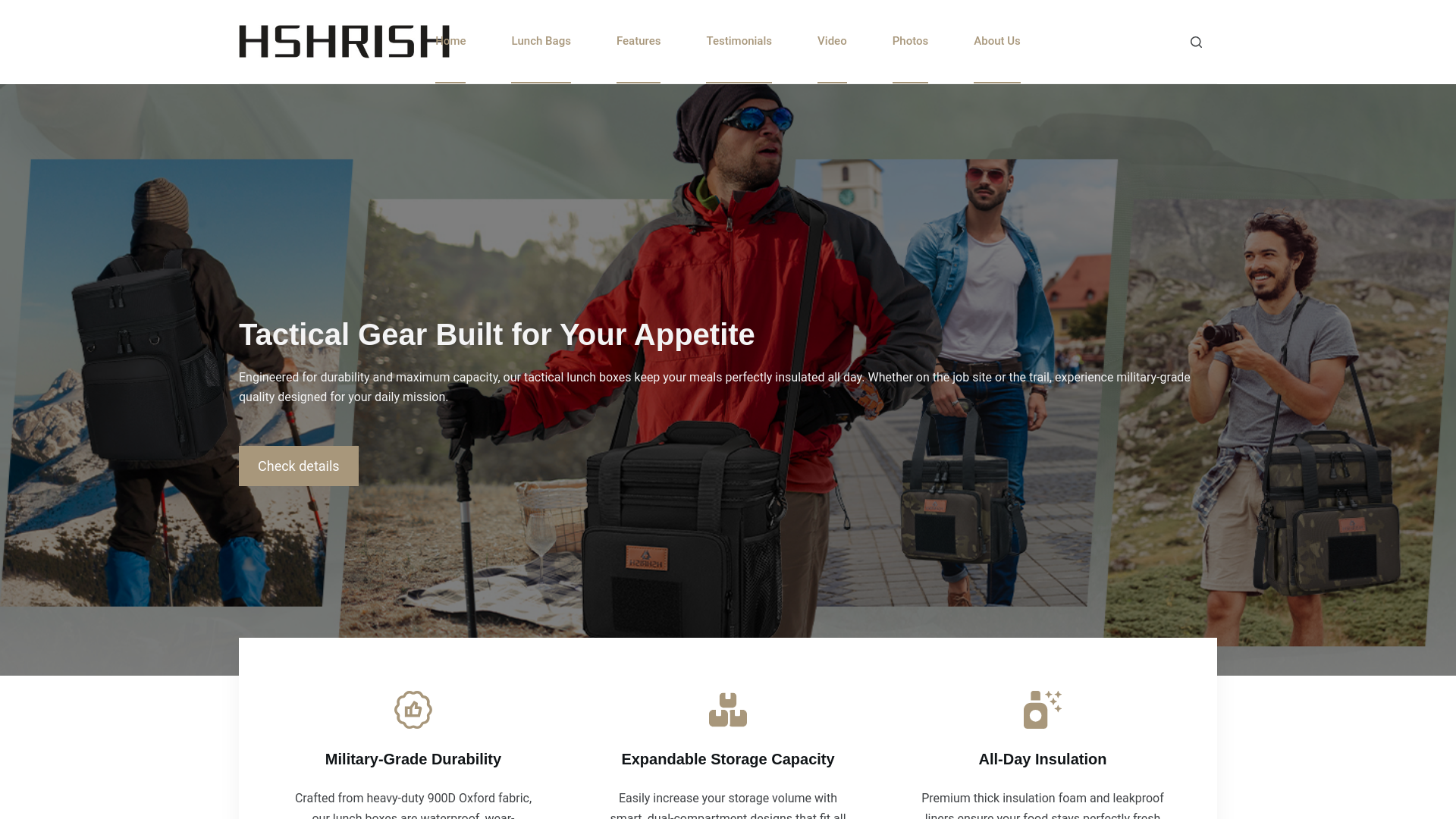 website screenshot of https://hshrish-com.pages.dev/