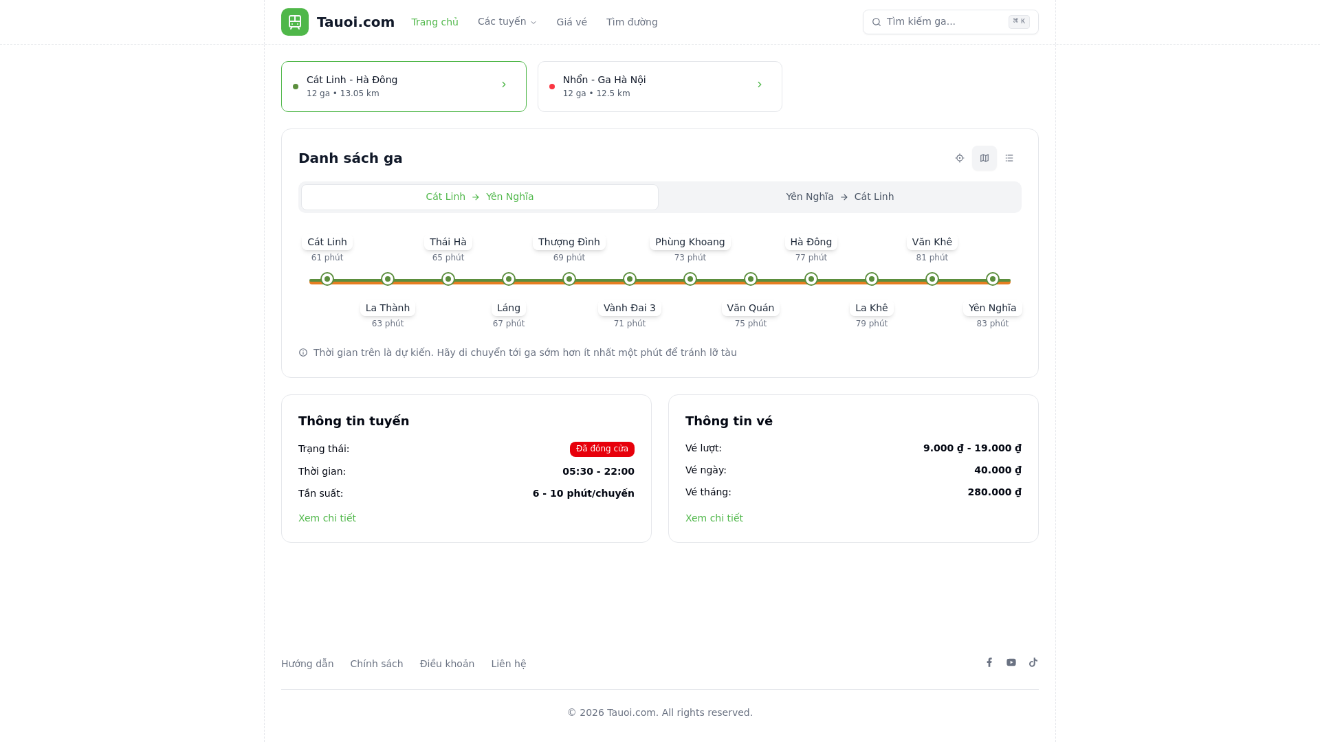 website screenshot of https://tauoi.pages.dev/