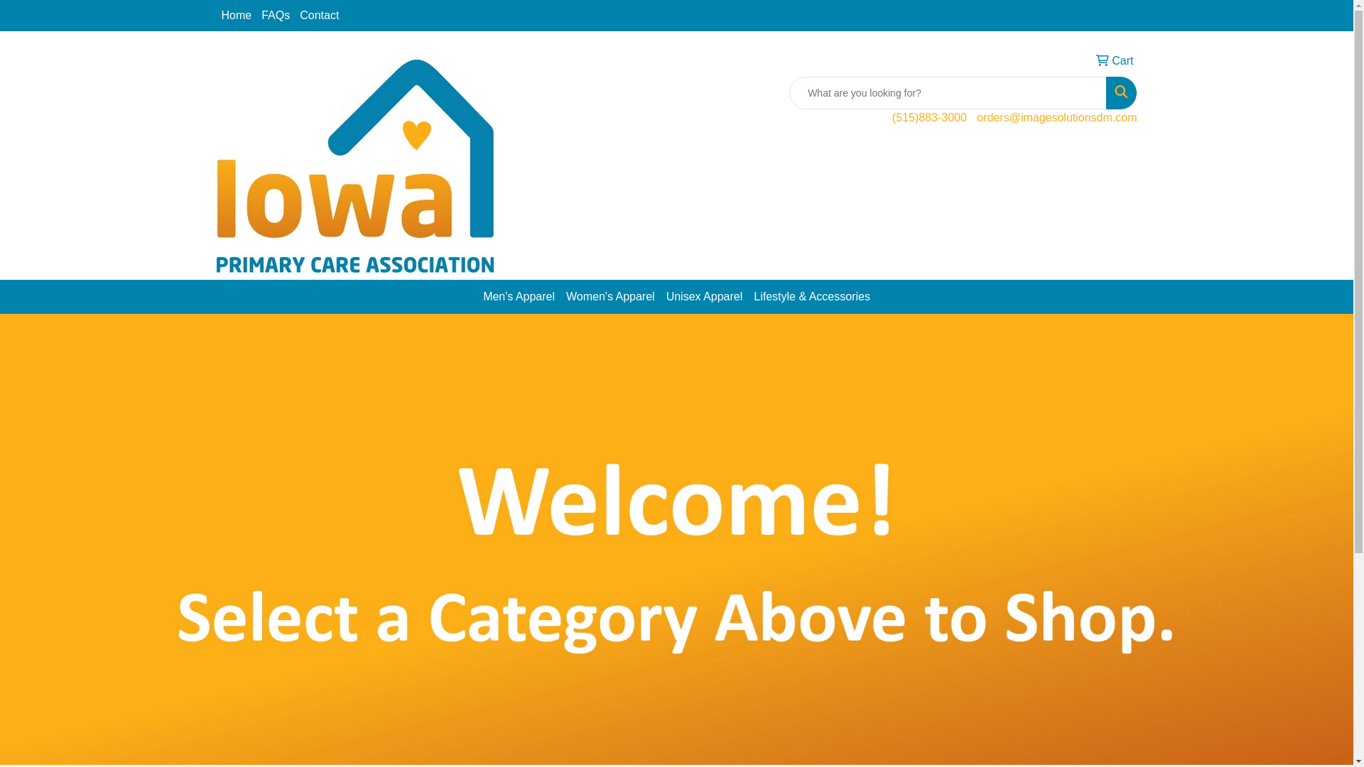 website screenshot of https://iowapcastore.com/