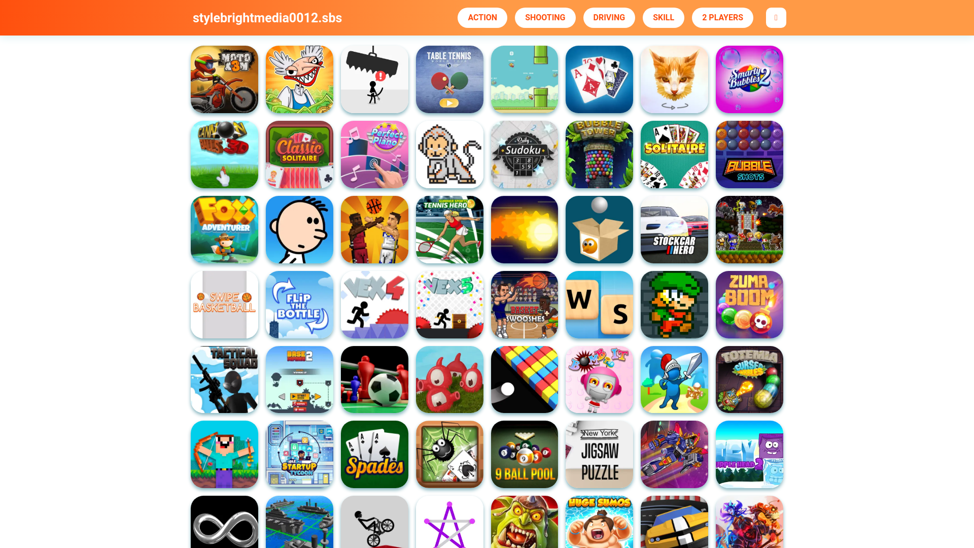 website screenshot of https://stylebrightmedia0012.sbs