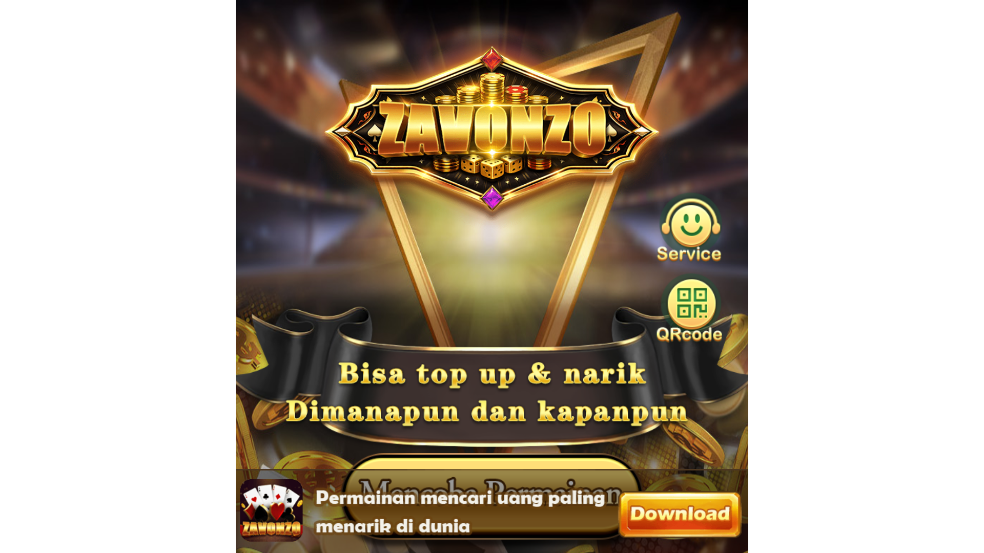 website screenshot of https://zavonzo.site/