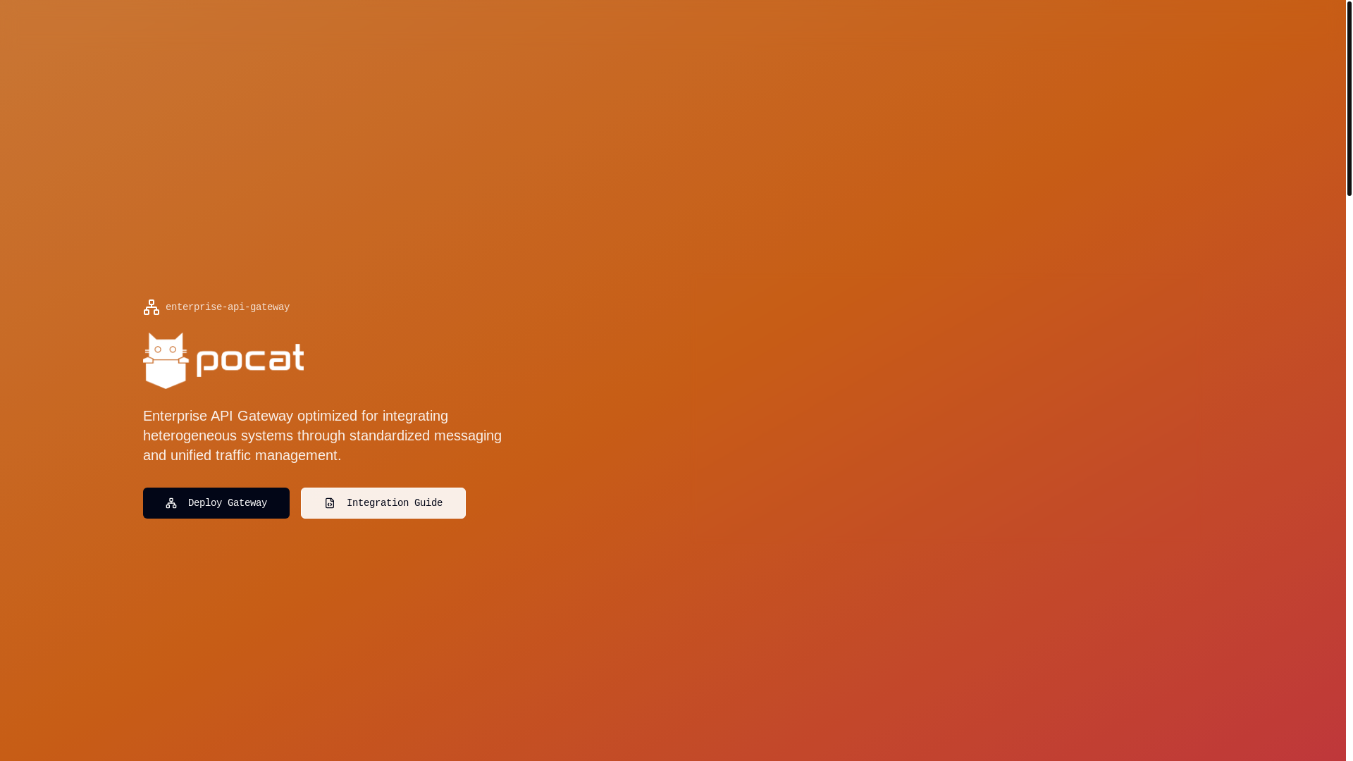 website screenshot of https://pocat.io/