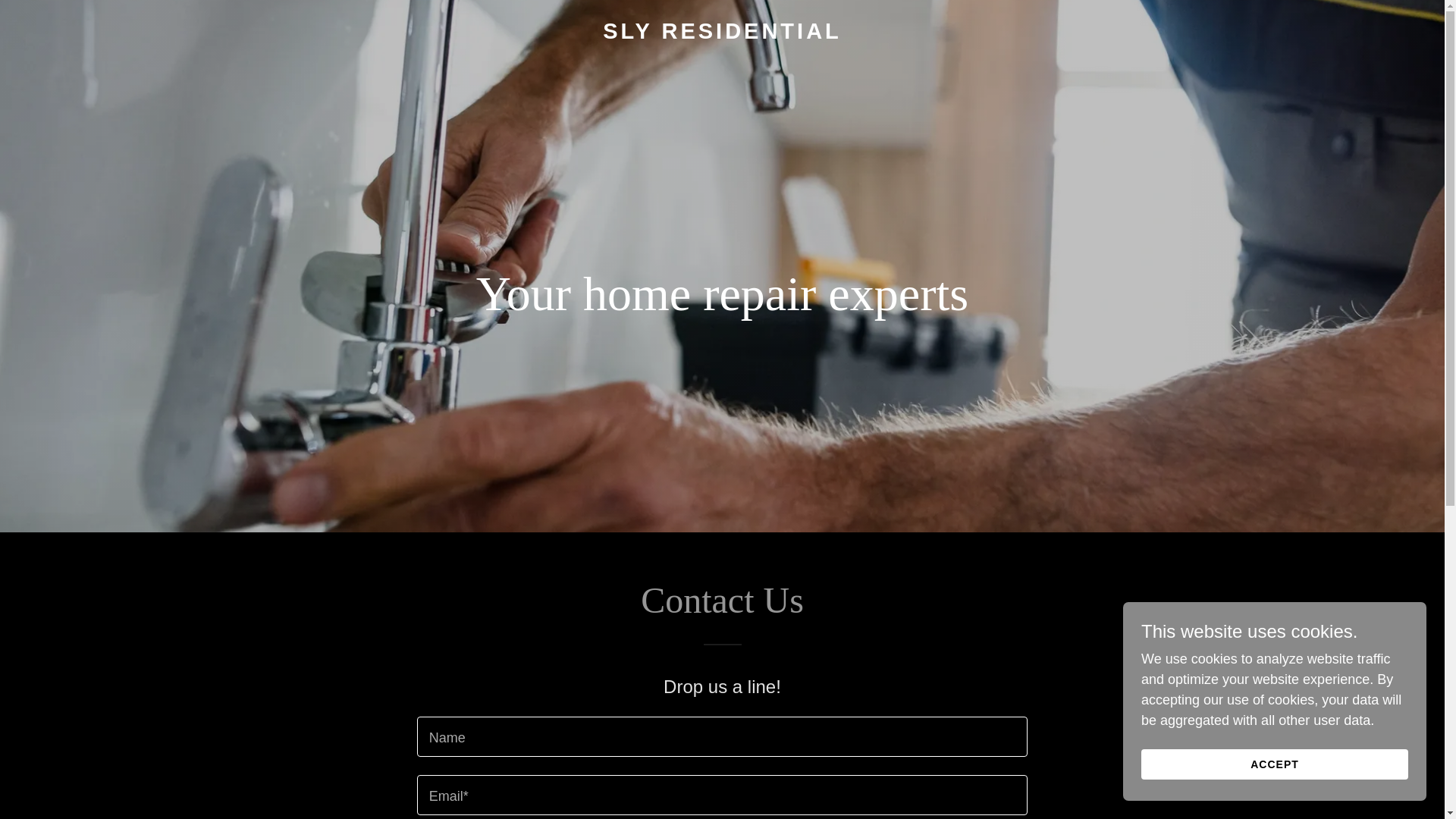 website screenshot of https://slyresidential.com/