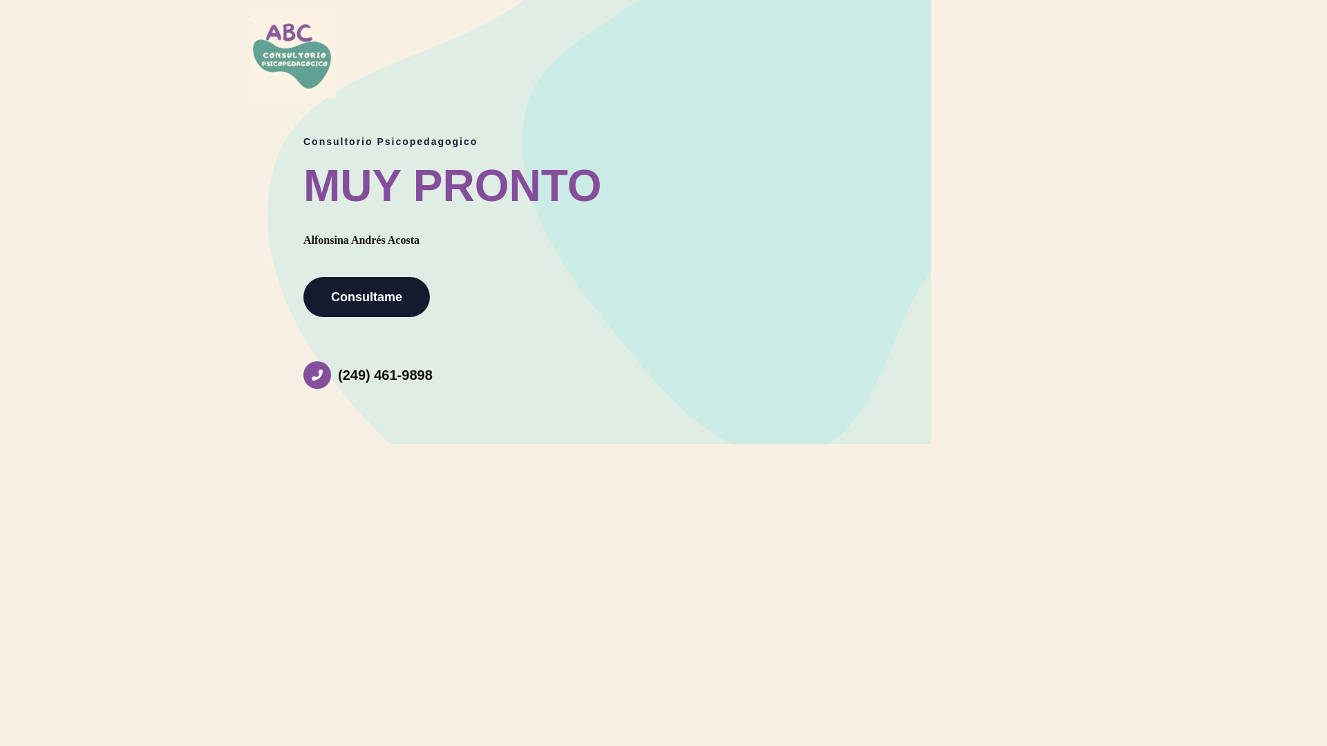 website screenshot of https://abcpsicopedagogia.com.ar/