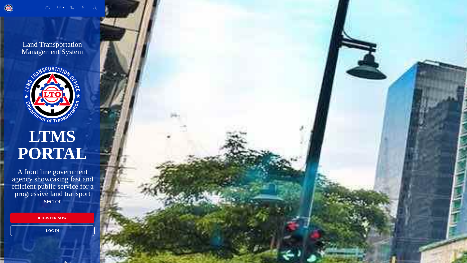 website screenshot of https://ltogovportal.me/