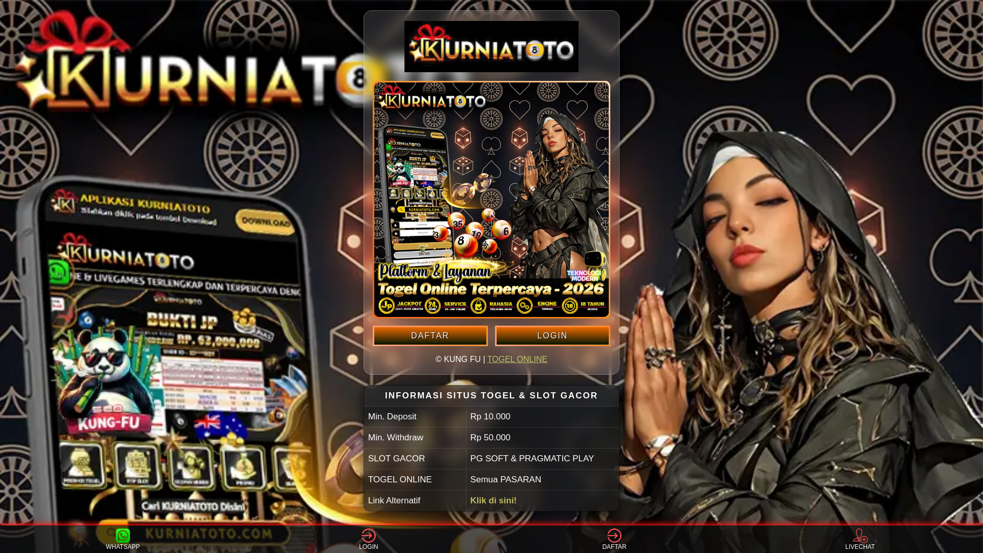 website screenshot of https://kurniatoto-airtablewizservices.pages.dev/