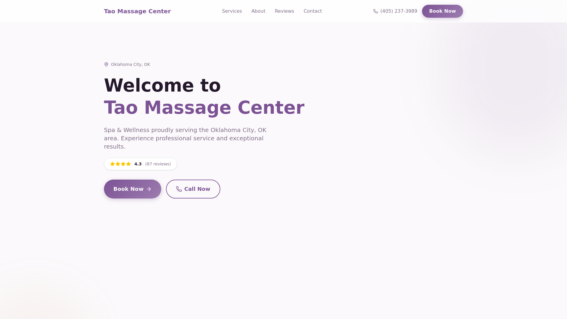 website screenshot of https://tao-massage-center-oklahoma-ok-odev.pages.dev/