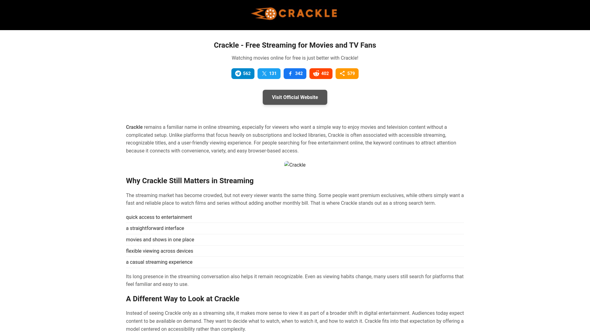 website screenshot of https://crackle-er6.pages.dev/