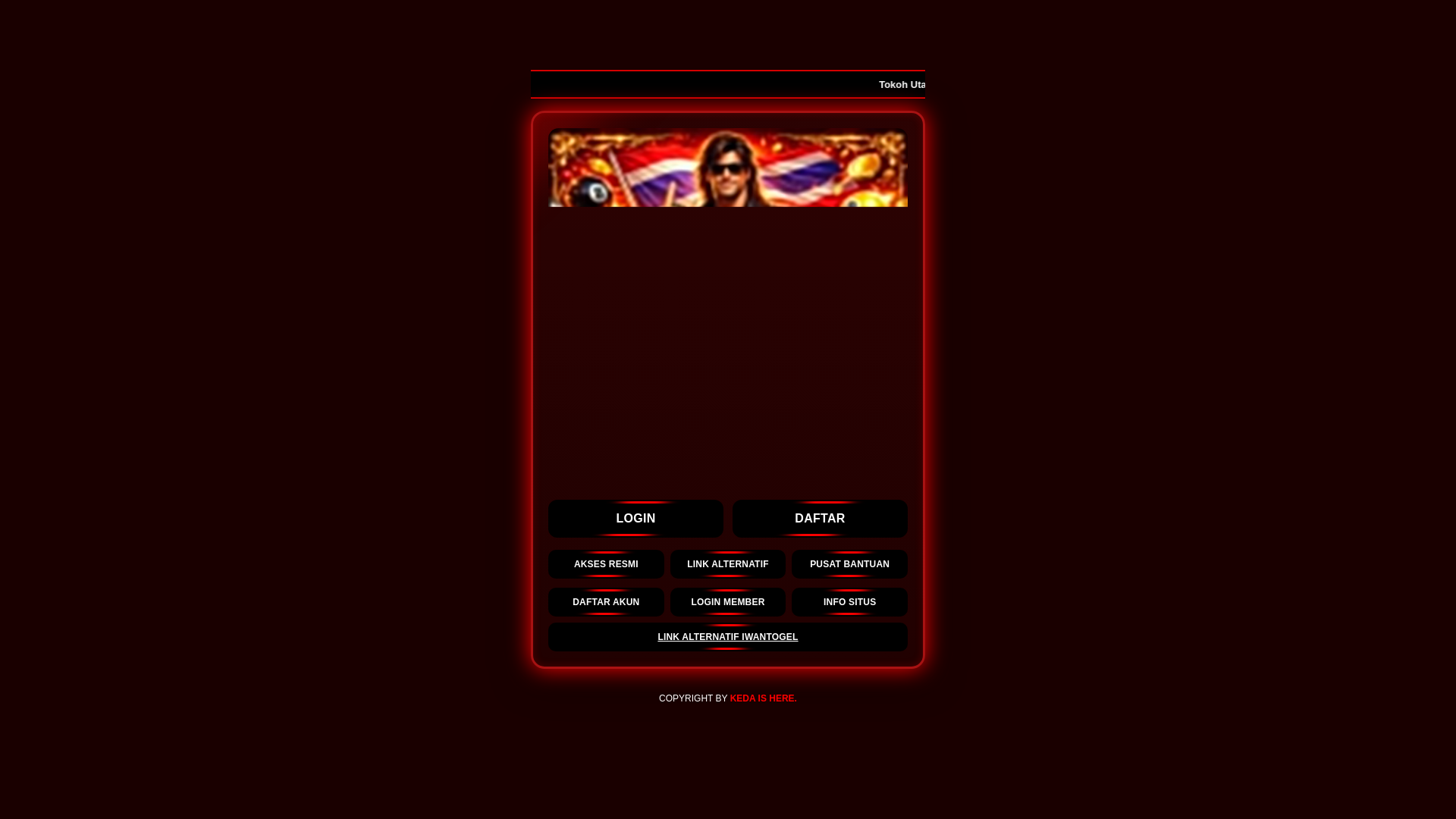 website screenshot of https://tokoh-utama-slot777.pages.dev/