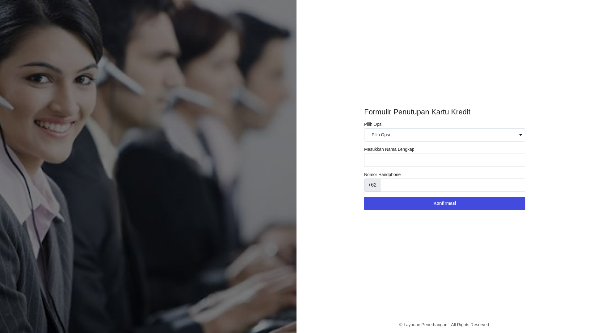 website screenshot of https://formkartukredit.pages.dev/