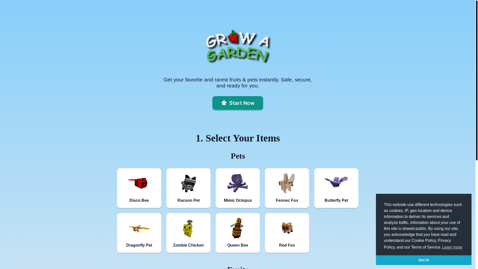 website screenshot of https://growvex.xyz/