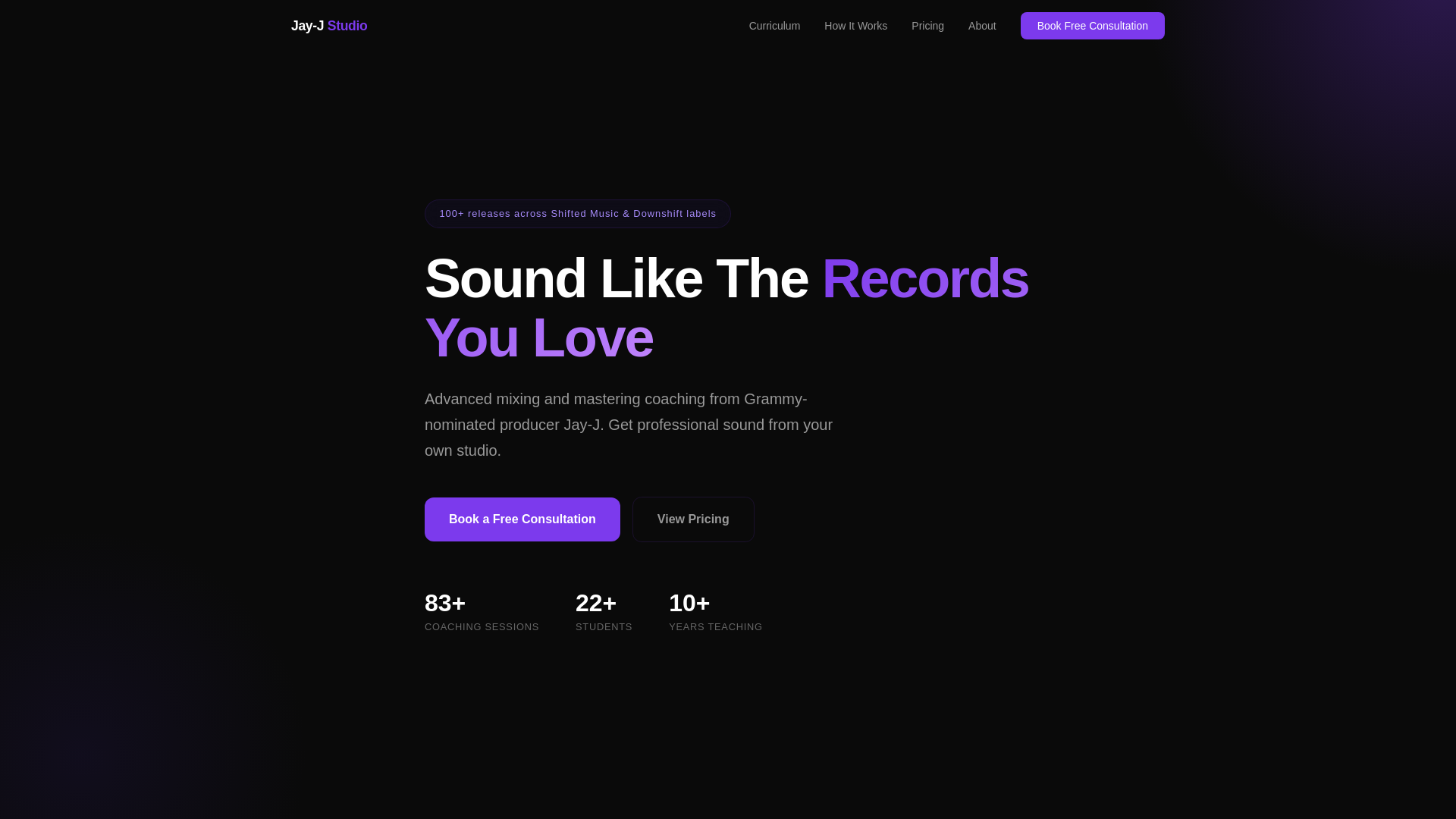 website screenshot of https://soundliketherecordsyoulove.pages.dev/