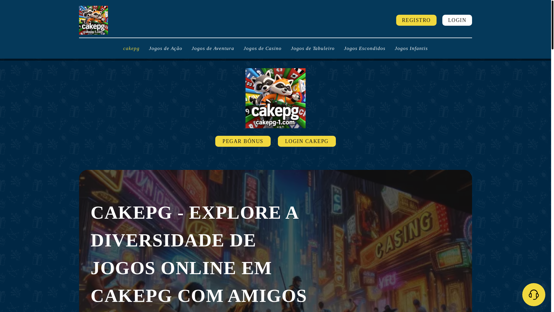 website screenshot of https://cakepg-1.com/