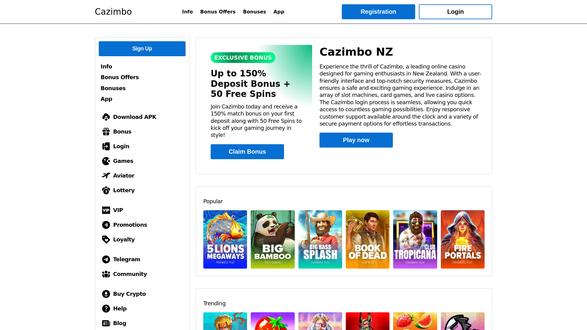 website screenshot of https://cazimbonz-com.pages.dev/