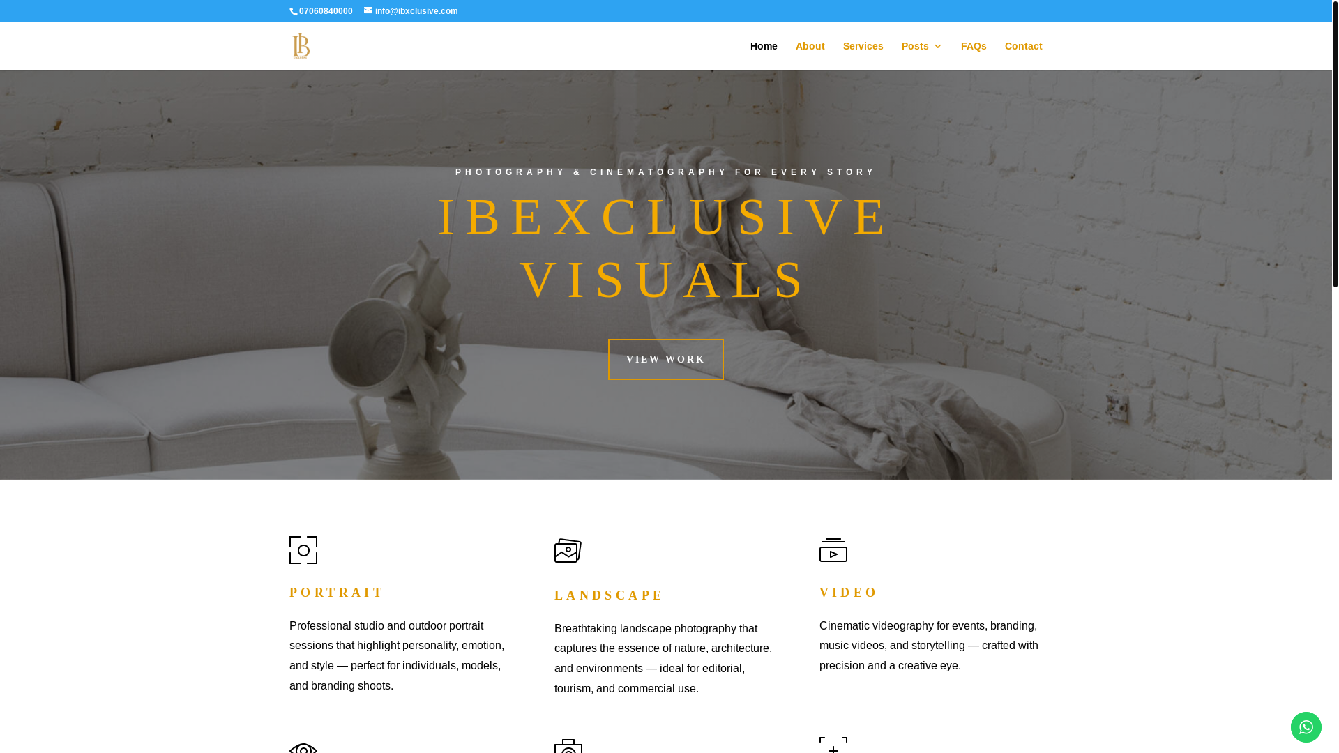 website screenshot of https://ibxclusive.com/