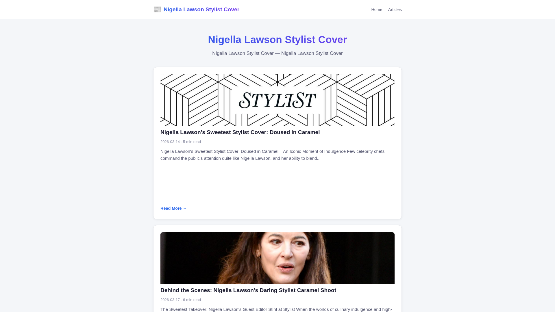 website screenshot of https://nigella-lawson-stylist-cover.pages.dev/
