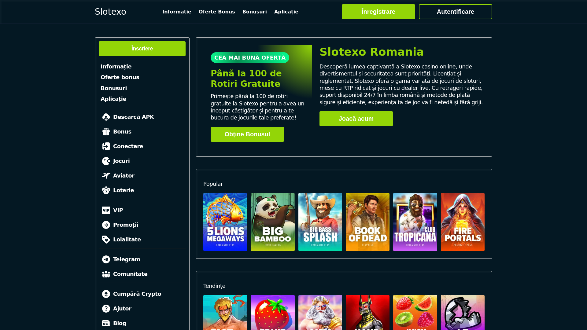 website screenshot of https://slotexoromania-com.pages.dev/