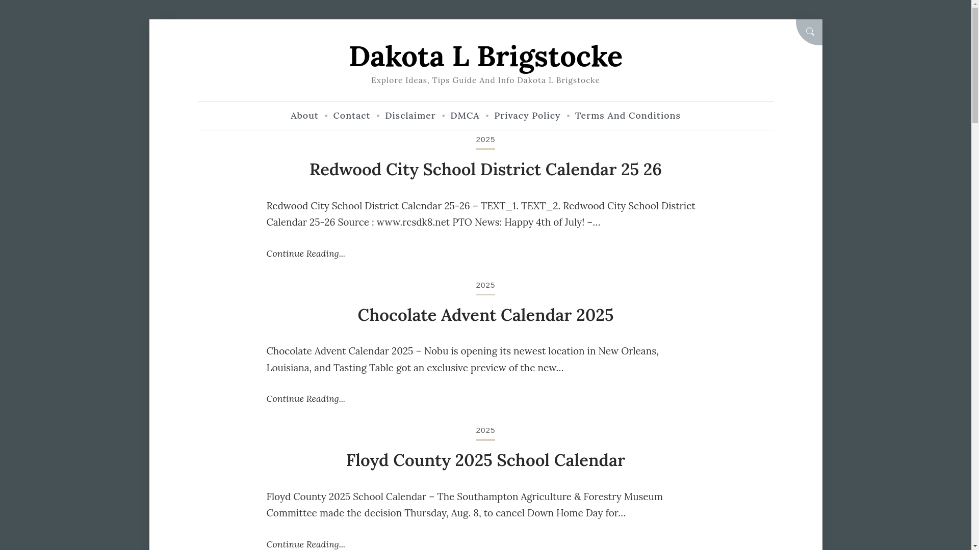 website screenshot of https://dakotalbrigstocke.pages.dev/