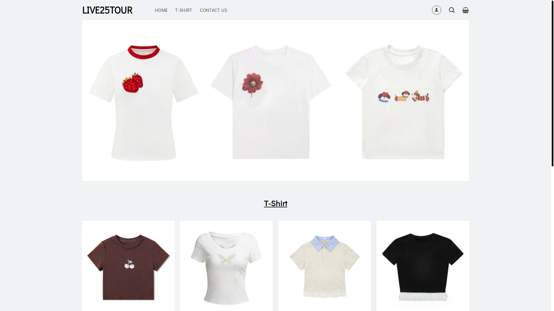website screenshot of https://live25tour.shop/